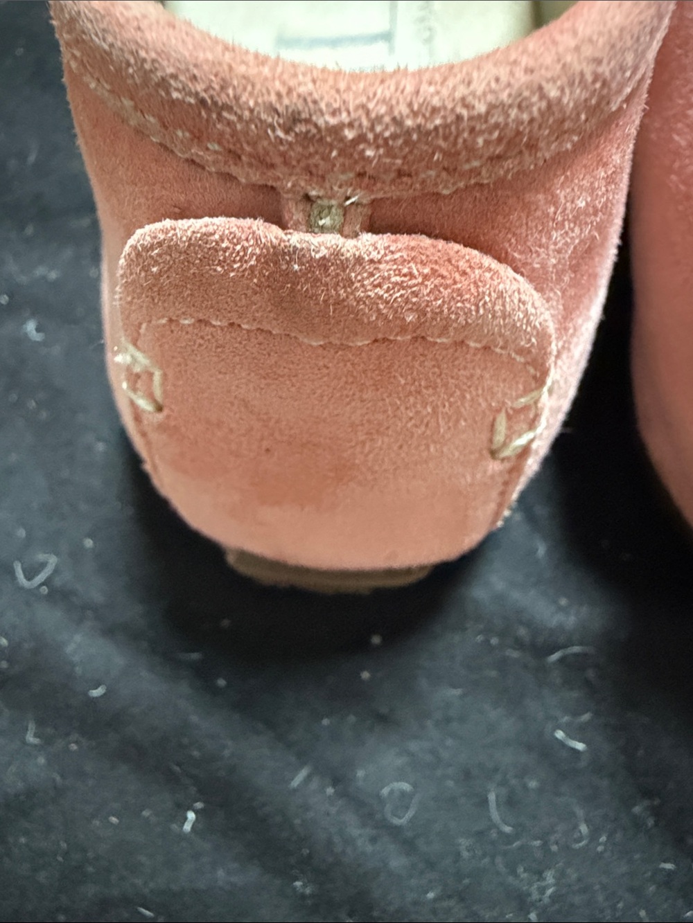 AGL Coral Pink Suede Driving Loafers - Picture 2 of 15